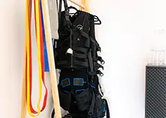 Space and equipment for EMS training